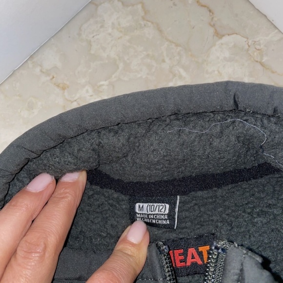 32 Degrees Heat Fleece Zip Up Jacket Long Sleeve Youth Size M (10-12) Unisex - Picture 4 of 6